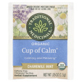Traditional Medicinals, Organic Cup of Calm, ромашка и мята, без кофеина, 16 чайных пакетиков в упаковке, 24 г (0,85 унции)