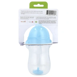 Munchkin, Every Angle™, чашка с трубочкой, для детей от 12 месяцев, светло-голубой, 296 мл (10 унций)