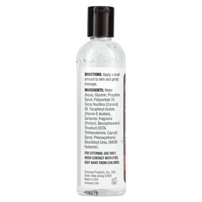Cococare, Увлажняющий кокосовый гель 8.5 жидких унции (250 мл)