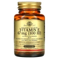 Solgar VITAMIN Е 67 mg 100 МЕ, 100 мягких таблеток
