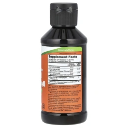 NOW Foods, Жидкий хлорофилл, усиленная сила действия, мята, 118 мл (4 жидк. унц.)