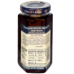 Chantaine, Пресервы люкс, четыре фрукта, 11,5 унции (325 г)