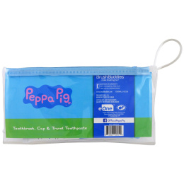 Brush Buddies, Свинка Пеппа, Набор зубных щеток для путешествия, набор из 3 штук