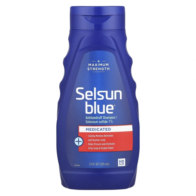 Selsun Blue, Шампунь от перхоти лечебный 11 жидких унций
