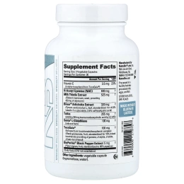 NutraBio, печень, 90 капсул