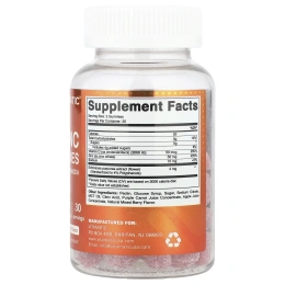 Vitamatic, Жевательные мармеладки с цинком, ягодное ассорти, 60 жевательных таблеток