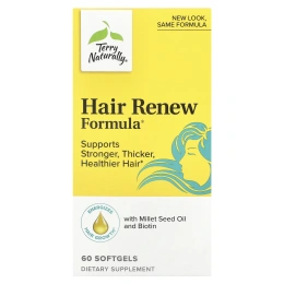 Terry Naturally Hair Renew Formula для восстановления волос, 60 желатиновых капсул