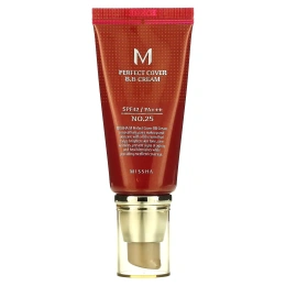 Missha, M Perfect Cover, BB-крем, SPF 42/PA+++, оттенок 25 теплый бежевый, 50 мл (1,7 унции)