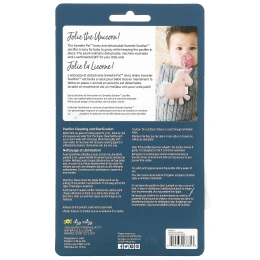 Itzy Ritzy, Sweetie Pal, силиконовая соска и плюшевая пустышка Lovey, от 0 месяцев, Unicorn, набор из 2 предметов