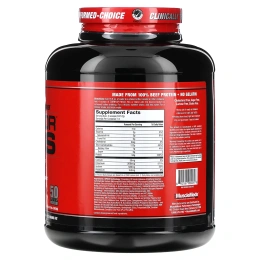 MuscleMeds, Carnivor Mass, анаболический гейнер с говяжьим протеином, клубничный вкус, 2698 г (5,79 фунта)