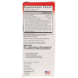 Country Farms, Суперфлора, цельнопищевой пробиотик, суперпродукты с ферментированными пробиотиками, 30 растительных капсул