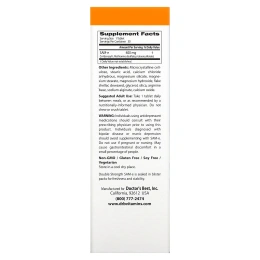 Doctor's Best, SAM-e, Double-Strength, 400 mg, 30 Enteric Coated Tablets