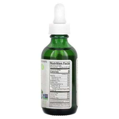 Sweetleaf, Organic Sweet Drops - подсластитель из стевии SteviaClear 2 жидких унции