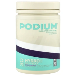 Podium Nutrition, Hydro & Salt 2025 + BCAA, со вкусом кислого арбуза, 420 г (14,82 унции)