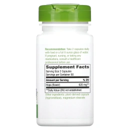 Nature's Way, Соцветия хмеля, 310 мг, 100 капсул