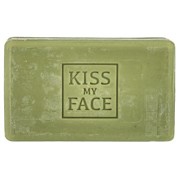 Kiss My Face, Мыло с чистым оливковым маслом, без отдушек, 8 унций (230 г)