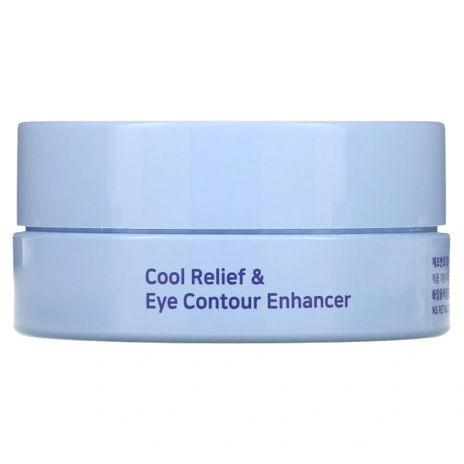 Petitfee, Прохлада агавы, гидрогелевая маска для кожи вокруг глаз, 60 штук