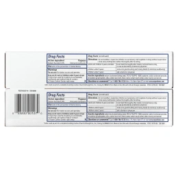 Arm & Hammer, PeroxiCare, Deep Clean, зубная паста против кариеса с фтором, чистая мята, двойная упаковка, 170 г (6,0 унций) каждая