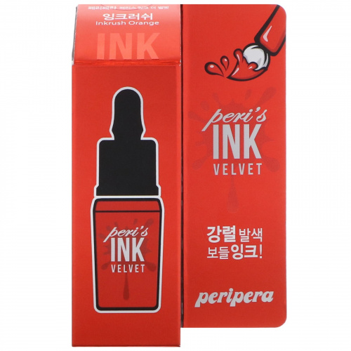 Peripera, Peri's Ink Velvet, #3 Inkrush Orange, 8 g