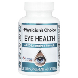 Physician's Choice, Eye Health, Areds2 Inspired Formula, 60 капсул