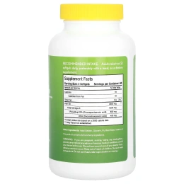 Noor Vitamins, Ultra Omega, омега-3 и рыбий жир, повышенная эффективность, 120 мягких таблеток