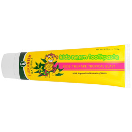 Organix South, TheraNeem Naturals, Kids Therapé, Kids Neem Toothpaste, Tropical Blast, 4.23 oz (120 g)