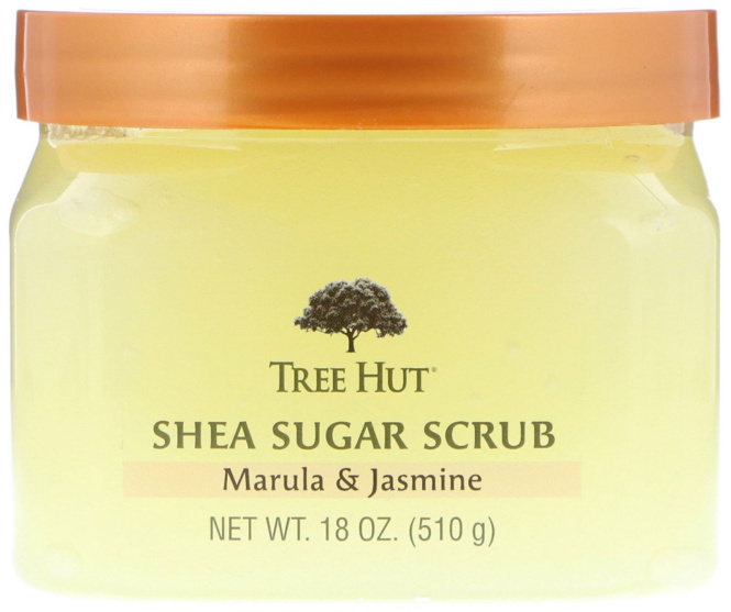 Tree Hut, Shea Sugar Scrub, Marula & Jasmine, 18 oz (510 g)