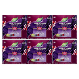 Nature's Way, Umcka®, средство от простуды и гриппа, для детей от 6 лет, с ягодами, 6 упаковок, по 10 пакетиков