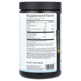 Rule One Proteins, пептиды коллагена с витамином C и гиалуроновой кислотой, персик и манго, 250 г (8,82 унции)