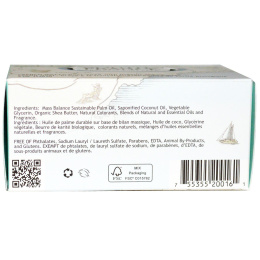 South of France, Cote D' Azur, Французское овальное мыло с органическим маслом ши, 6 унций (170 г)