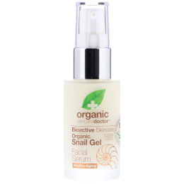 Organic Doctor, Органический сывороточный гель для лица с экстрактом секрета улитки, 1,1 ж. унц. (30 мл)