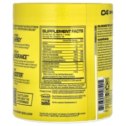 Cellucor, C4 Original для взрывной тренировки, перед тренировкой, голубой лед, 6,3 унций (180 г)