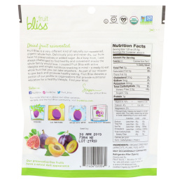 Fruit Bliss, Organic, Dried & Pitted Fruit Medley, Apricots, Plums and Figs, 5 oz (142 g)