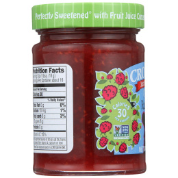 Crofter's Organic, Просто фруктовый джем, органическая малина, 10 унций (283 г)