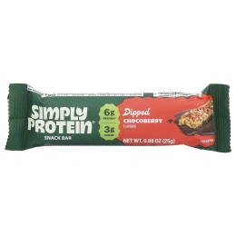Simply Protein, батончики-снеки, батончики с шоколадом, 5 шт. по 25 г (0,88 унции)