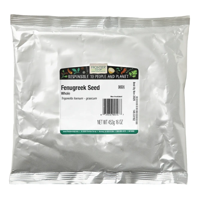 Frontier Natural Products, Семена Пажитника, 16 унций (453 г)