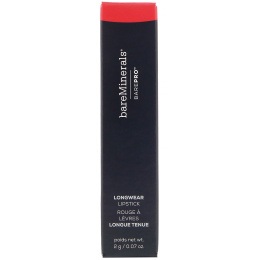 bareMinerals, BAREPRO, стойкая губная помада, оттенок «Вишня», 2 г