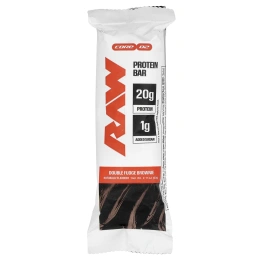 Raw Nutrition, протеиновый батончик, брауни с двойной помадкой, 12 батончиков по 60 г (2,11 унции)