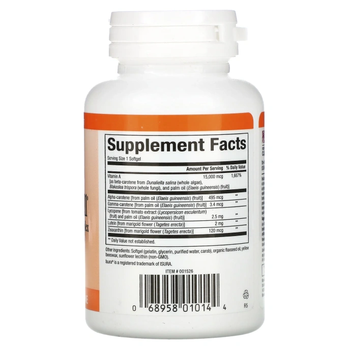 Natural Factors, BetaCareAll, 25 000 МЕ, 90 желатиновых капсул