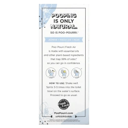 Poo-Pourri, Before-You-Go, спрей-освежитель для туалета, свежесть воздуха, 59 мл (2 жидк. унции)