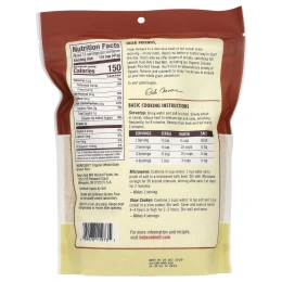 Bob's Red Mill, органический сливочно-коричневый рис, пикантный вкус, 680 г (24 унции)