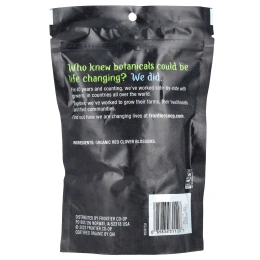 Frontier Natural Products, Органические цветки красного клевера, 20 г (0,71 унции)