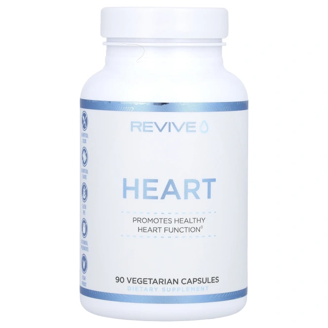 Revive, Heart, 90 вегетарианских капсул