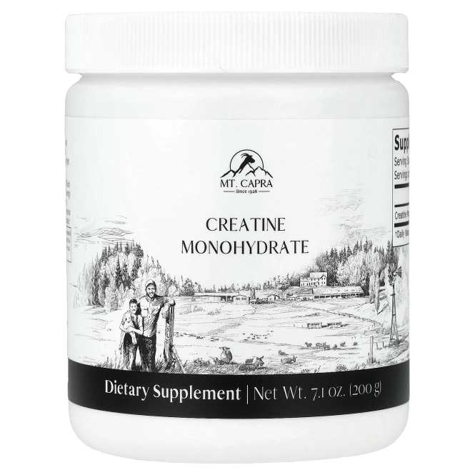 Mt. Capra, моногидрат креатина, 200 г (7,1 унции)