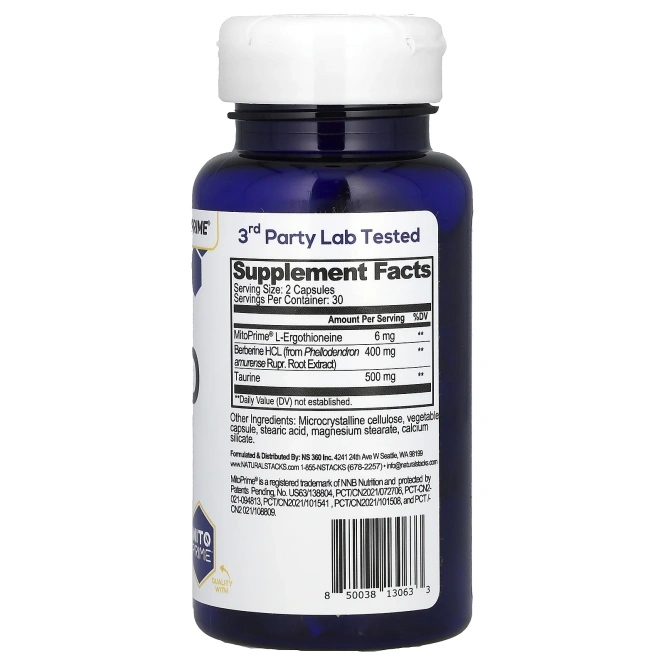 Natural Stacks, Neuro Life, 60 веганских капсул