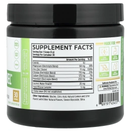 Zhou Nutrition, Hydro-Fuel™, улучшенный комплекс электролитов, лимон и лайм, 152 г (5,36 унции)