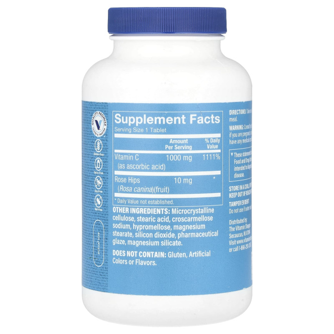 The Vitamin Shoppe, Витамин C с шиповником, 300 таблеток