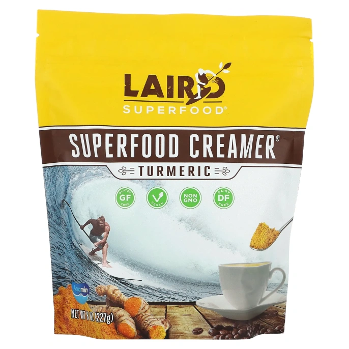 Laird Superfood, Заменитель сливок Turmeric Creamer, 8 унц. (227 г)