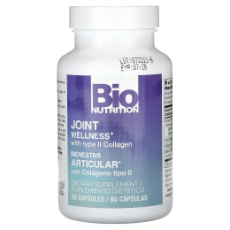 Bio Nutrition, здоровье суставов, с коллагеном типа 2, 60 капсул