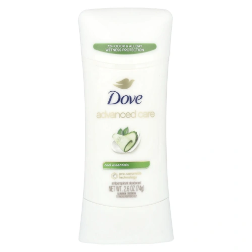 Dove, Дезодорант-антиперспирант Advanced Care Go Fresh, аромат «Основы прохлады», 74 г